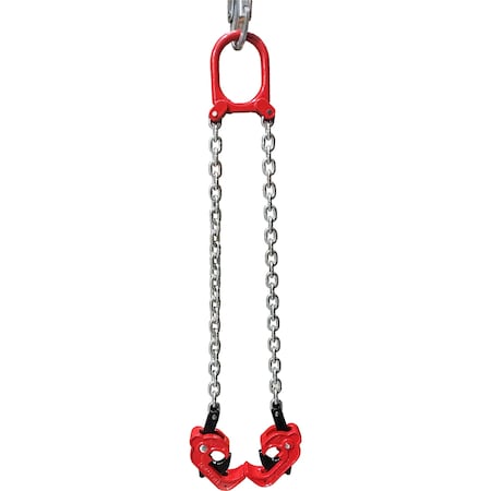 Pake Handling Tools Chain Drum Lifter, 2000 lb. Capacity, Grade 80 Chain PAKDL05
